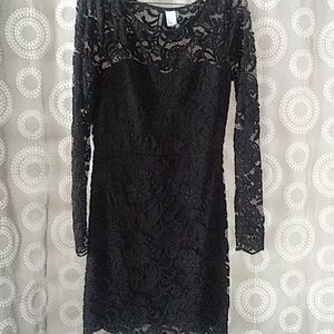 black dress